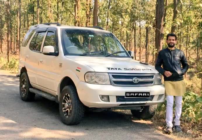 आप लोगो के आशीर्वाद से काफिला में एक और नया साथी शामिल हुआ... #TataSafari 
#नंदी_घोष 
🙏🙏