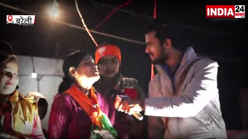 बरेली: बरेली में सीएम योगी के रोड शो से पहले क्या बोली महिलाएं देखिए रिपोर्ट #india24newslive