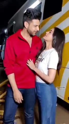 #KaranKundraa and #TejasswiPrakash at the #Naagin bash #rajeshyadav