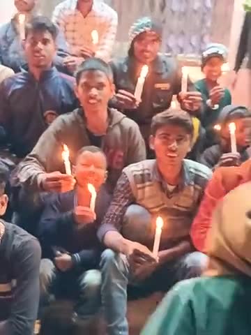 कृपाबिघा में पुलवामा हमले को लेकर कैंडल मार्च निकला गया#pulwama #viralvideo