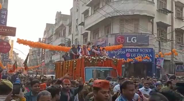 कानपुर: #Kanpur में अमित शाह का रोड शो
#amitsha