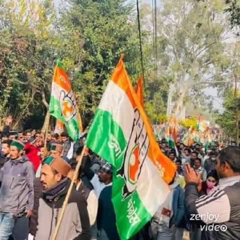 मंडी: नाचन कांग्रेस के कार्यकर्ताओ ने भरी हुंकार#congressleader #himachalnews24