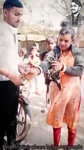 चल नही सुरुआत कर 🙏    Respect Girls please help poor people. #apsgurjar #video #life #help #people