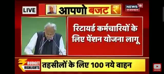 #RajasthanBudget2022
#ashokgahlot #Rajasthan #budget2022