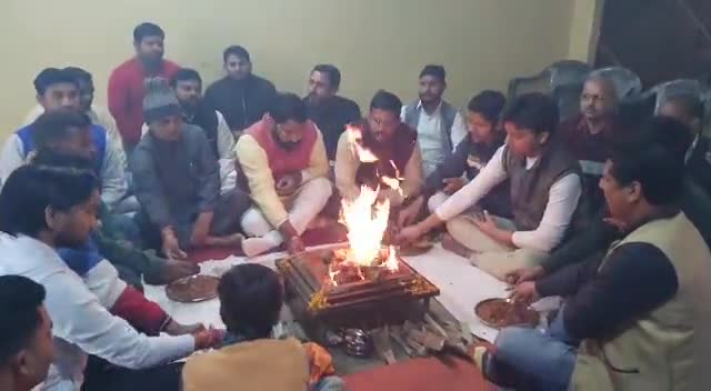 #सिकंदराबाद में श्री श्याम पर्यावरण ट्रस्ट द्वारा गायत्री मंदिर के पास #शेल्टर_हाउस के शुभारंभ अवसर पर आयोजित हवन कार्यक्रम में रहने का सौभाग्य प्राप्त हुआ।