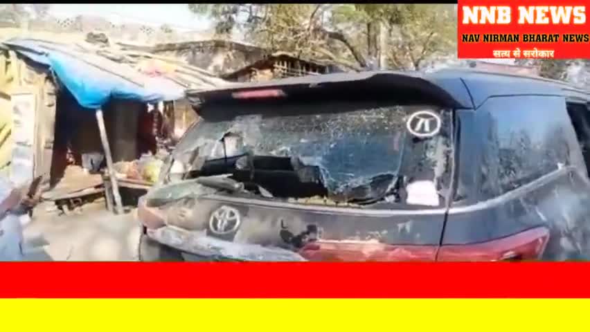 स्वामी प्रसाद मौर्य के काफिले पर हमला #gorakhapur #swamiprashad
