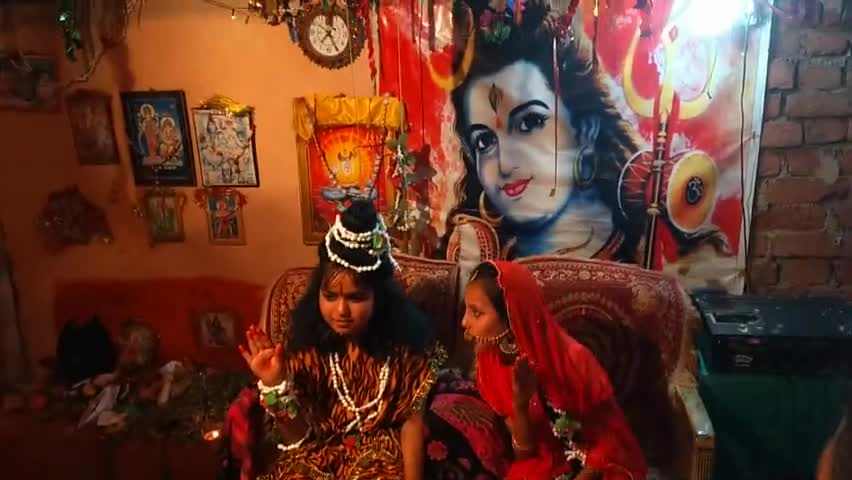 bajrang nagar me mahashivaratri manaya gya #शिवरात्रि #shiv #koderma