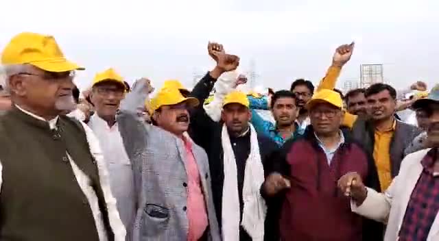 भिवानी: #भिवानी #कितलाना_टोल पर गूंजे #अहीर #रेजिमेंट बनाने के समर्थन में नारे
