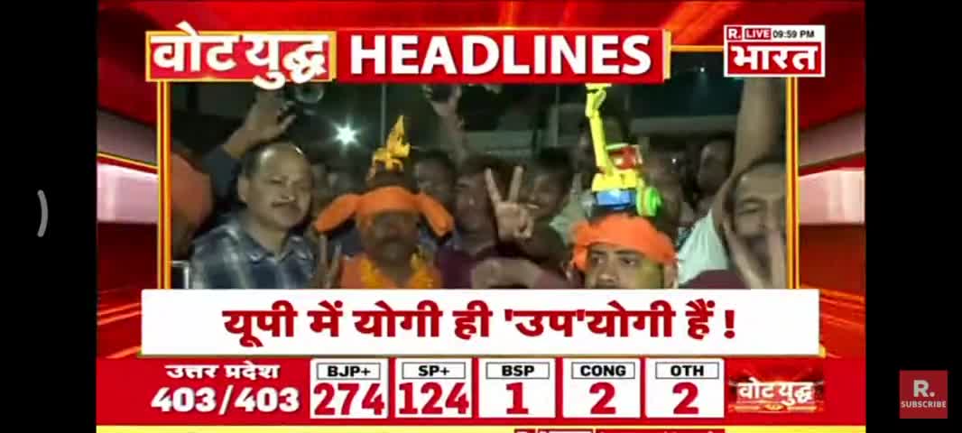 उत्तर प्रदेश ,उत्तराखंड और गोवा मैं  BJP की बंपर जीत #uttarpradeshelection_2022 #newstateup #newsstateup#newsstateup