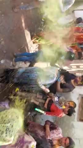 Barshana में #रंगीली_होली के दोरान चार राज्यों की जीत का जश्न।

#ElectionResults