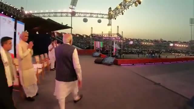 PM Modi ji ne को संबोधित किया #Vridavan#Kishanlal#