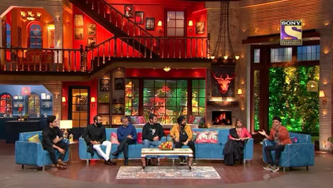 The star cast of “tabbar” in #thekapilsharmashow 🤩🙏 only on Sony Entertainment Television 🤗🙏