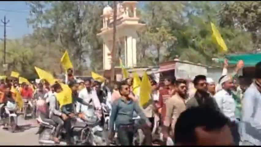 बिजावर: अहीर रेजिमेंट की मांग को लेकर बिजावर में अहीर समाज ने रैली निकाल कर SDM को सौंपा ज्ञापन #अहीर रेजिमेंट