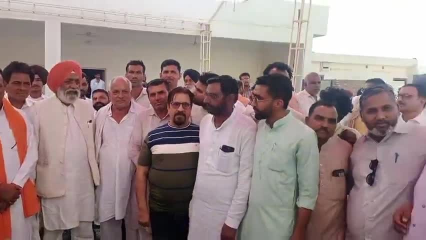 पदमपुर: ग्राम पंचायत 4NN चानणा से भाजपा नेता अशोक कुमार अखंड पाठ के भोग में हुए शामिल  #बाइट