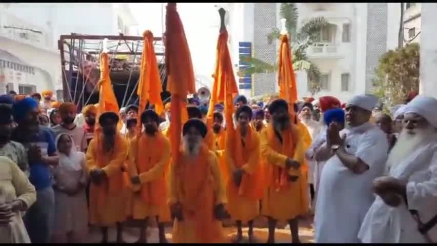 पटना ग्रामीण: पटना सिटी : तख्त श्री हरिमंदिर जी पटना सिटी से होला-मोहल्ला पर्व पर निकला नगर कीर्तन 
#patnacity #patnasahib #bihar