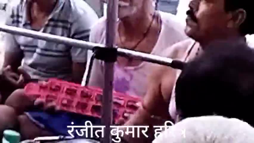 शेखपुरा के अबगिल गांव में #चैता का आयोजन में खूब थिरके