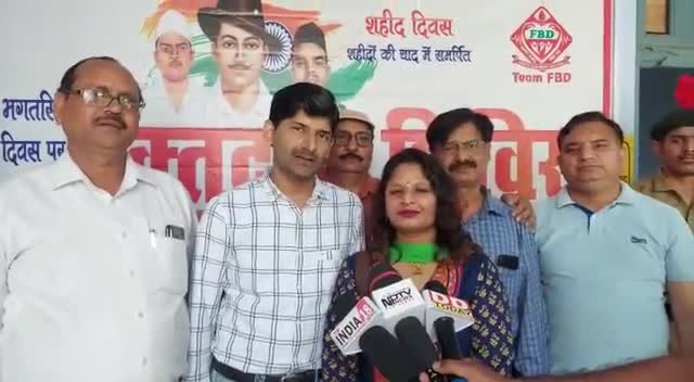 #नकुड़ शहीदी दिवस पर आयोजित ऐतिहासिक रक्तदान शिविर में दिल्ली से रक्तदान करने पहुँचे रक्तदाता 
कुल #482 यूनिट