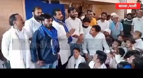 जितेंद्र मेघवाल के घर पर भीम आर्मी के चीफ चंद्रशेखर आजाद बोले गुलामी तोड दो! | #bhimarmychief #bhimarmy #bhimarmyworld #bhim