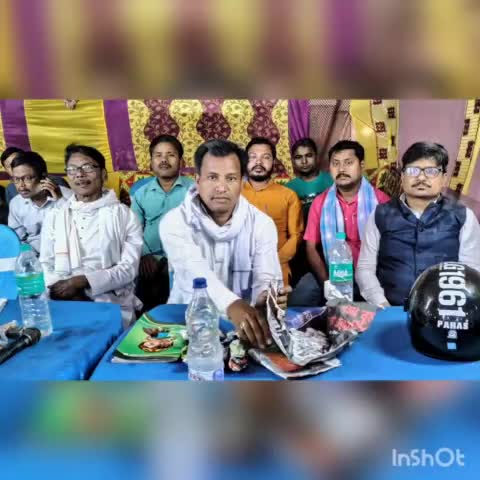 #जदयू के रोशन अग्रवाल #बलरामपुर अंतर्गत  #महिशाल पंचायत के अचगाह में आयोजित 108 #हरिनाम संकीर्तन में सम्मलित  हुए ।