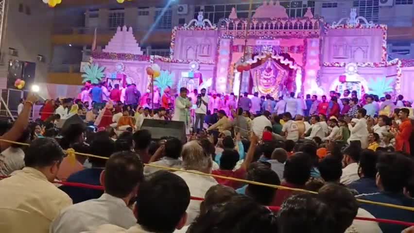 बल्लभगढ़ में बाबा श्याम खाटू श्याम कीर्तन मैं आए बड़े कलाकार सिंगर संजय मित्तल#sanjay
