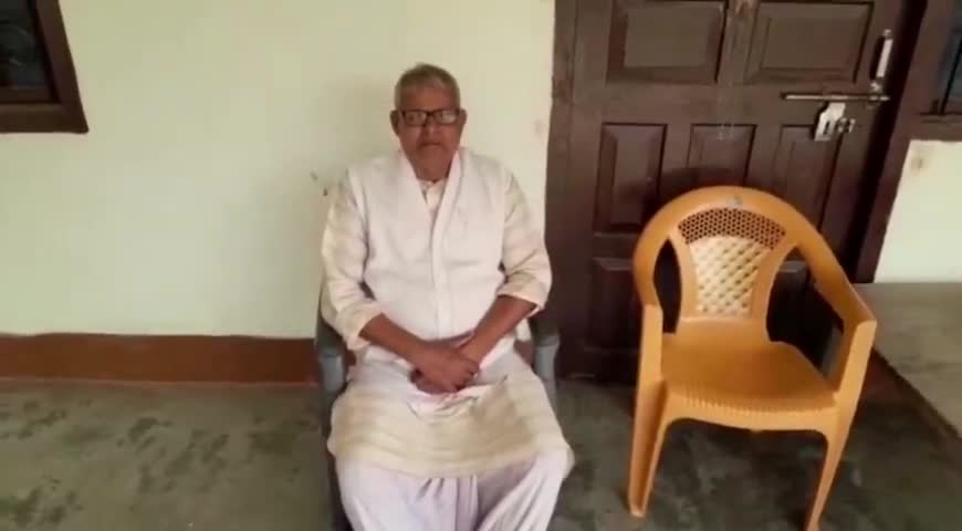 बाबूबरही: बाबूबरही के जगन्नाथपुर निवासी डॉक्टर विश्वनाथ कुशवाहा ने कहा- मुख्यमंत्री के साथ हुई घटना निंदनीय है #सीएम_नीतीश