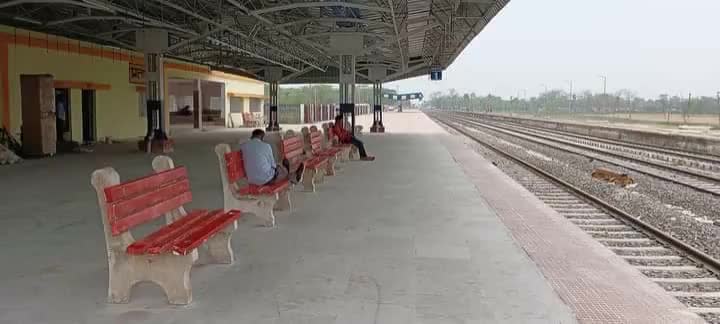 #प्रतापगंज #रेलवे #स्टेशन ,कल से चलेगी सवारी ट्रैन! रेलवे