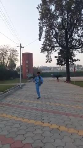 morning time practice @ during Senior National Pencak Silat Championship at GHG KHALSA COLLEGE LUDHIANA PB. #Pencak_Silat_HP