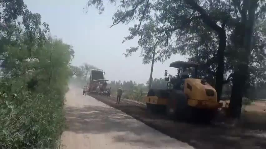 शुक्ल बाजार से रानीगंज वाली सड़क का निर्माण सूरु #जगदीशपुर