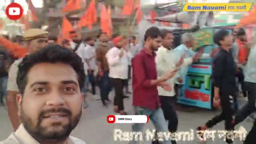 रामनवमी पर भव्य झलकियां और रैली सवाई माधोपुर में, Ram Navami Ram #swm #ramnavmi #viral #viralvideo