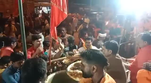 #हैदर गढ़:- में हिंदू युवा वाहिनी के सौजन्य से निकाली गई पांचवी भव्य शोभायात्रा.....
