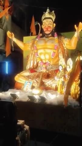नरसिम्हा क्लब, बड़ा बाजार, सुभाष मार्ग की दसवीं की झांकी
#ramnavmi2022 
#ramnavmispecial