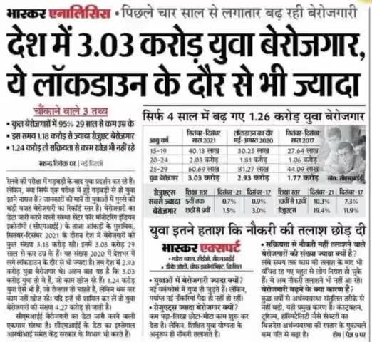 हर #जगह #हाई_अलर्ट है,#रोज़गार कहीं भी नहीं है।