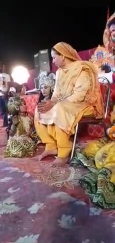 🚩 4 #साल का #चमत्कारी बच्चा #कृष्ण बाल लीलाऐ करता हुआ श्री #बाला जी धाम #रामगढ़ से !