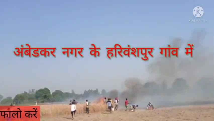 भीटी: अंबेडकरनगर में हरिवंश पुर गांव में गेहूं के खेत में लगी आग करीब 15 बिस्सा गेहूं जलकर हुआ खाक
#viralpublic #viral
