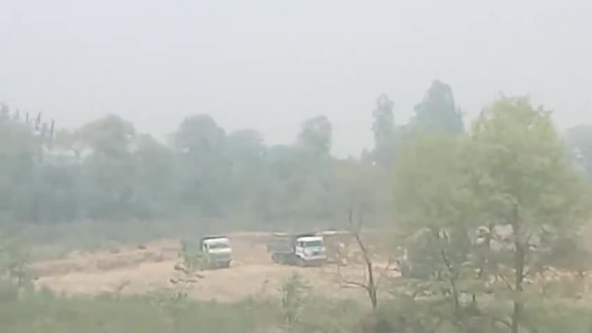 केलाखेड़ा पुलिस की नाक के नीचे चल रहा नेशनल हाईवे के पास गरडी नदी में अवैध खनन व ओवर लोडिंग का खेल, प्रशासन मौन#polic