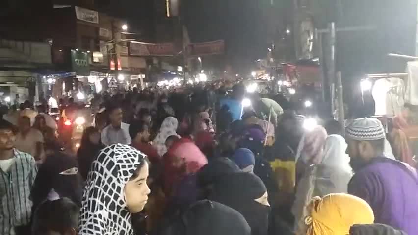 आज़ादनगर बाज़ार में ईद की ख़रीदारी #jamshedpurcity