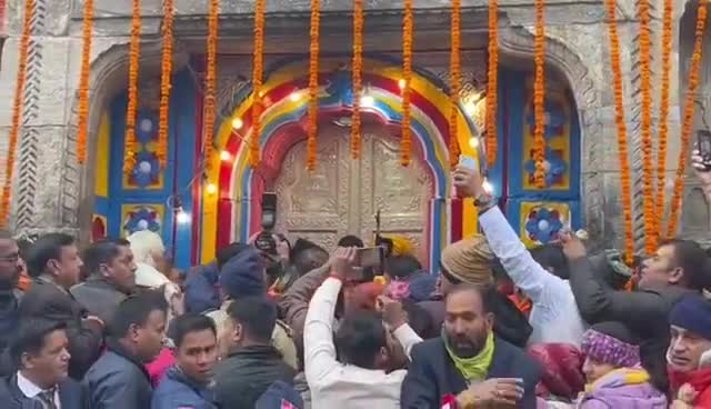 ऋषिकेश: Kedarnath portals open 6:15am today for humans interaction with lord shiva in kedarnath Uttarakhand. #kedarnathdham
