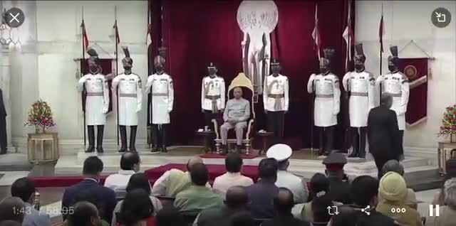 आज राष्ट्रपति भवन में  आयोजित कार्यक्रम में 18वीं बटालियन, मद्रास रेजिमेंट, मैसूर के #कैप्टन_आशुतोष_कुमार को #शौर्य_चक्र
