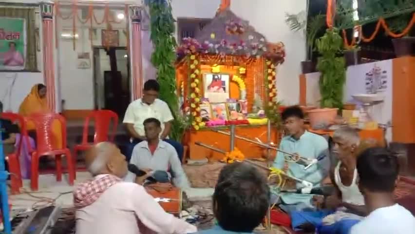 #सहदुल्लहपुर_धोबौली में आयोजित अखण्ड संकीर्तन में शामिल हुए भाजपा प्रदेश कार्यसमिति सदस्य किसान मोर्चा हरेश कुमार सिंह