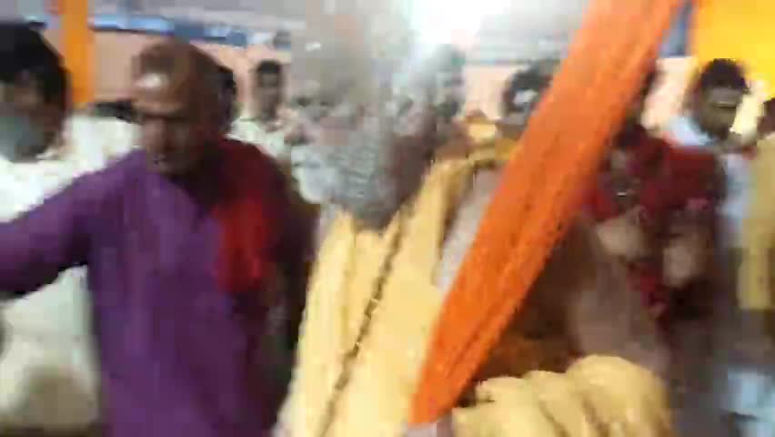पुष्कर: #पुष्कर तीन दिवसीय साधना व राष्ट्र रक्षा शिविर में पहुंचे सेवा सदन के अध्यक्ष रामकुमार भूतड़ा लिया स्वामी जी का आशीर्वाद
