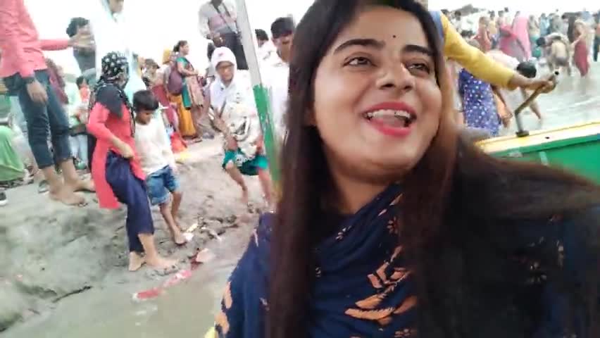 जिला बदायूं क्वीन पहुंची कछला गंगा घाट #budaunqueenvaishnavi #vaishnavipatel #budaunqueen#
