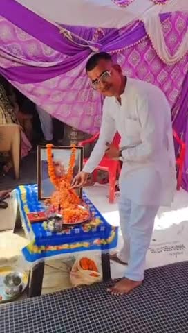 #भारतीयजनतापार्टी कार्यकर्ता अनमोल चौधरी के ग्राम मेघा खेड़ी आवास पर #पूर्व प्रधानमंत्री चौधरी चरण सिंह पुण्य तिथि मनाई