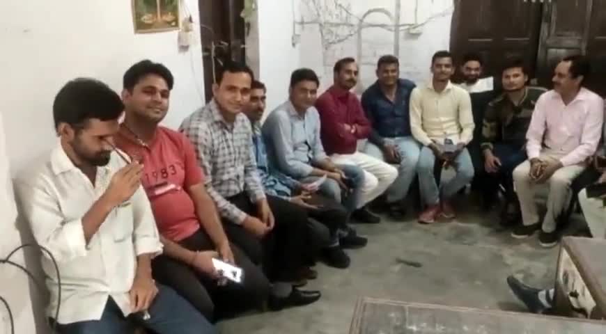 सहसवान: पत्रकार की समस्याओं के लिए करेंगे संघर्ष नीरज सक्सेना #सहसवान