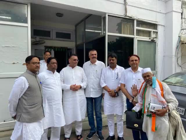 At #AICC office, Delhi with our General Secretary #avinashpandeinc Sir #RajeshThakurINCjee Sir
#Alamgircongress Sir
#SahjadaAnwar Sir
#kcvenugopalmp Sir