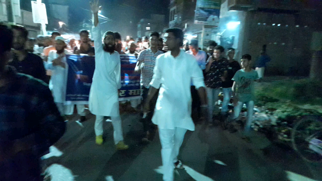 माहेनूर के कातिलों को सजा दिलाने के लिए किशनगंज में जबरदस्त प्रदर्श दीपचंद रविदास साहब के अध्यक्षता मे #mahenoor #kne