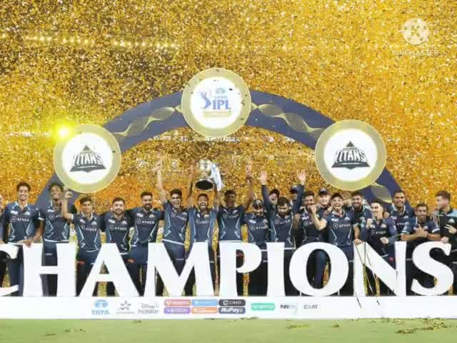 आईपीएल २०२२ की चैम्पियन बनी Gujrat Titans 
#GT #RR #ipl2022 #Iplwinner