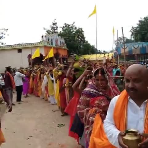 देवघर: विराट महारुद्र यज्ञ को लेकर निकाली गई भव्य कलश शोभा यात्रा#तालझारी
