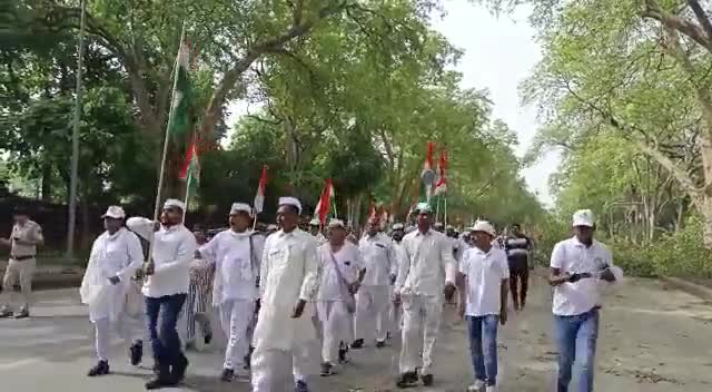 #आज़ादी_गौरव_यात्रा में सेवादल के साथियों के साथ
“भारत जोड़ो - नफ़रत छोड़ो”