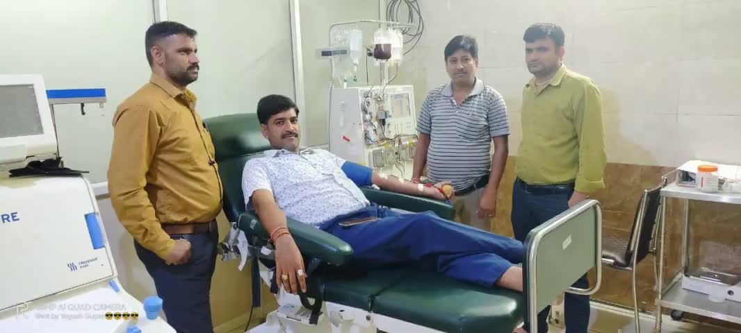 #RealHero    #गम्भीर हालात में  पीड़ित मरीज के लिए  #platelates_donation🙏

 #अनुराग गर्ग जी  AB+ Sdp donation हमारे निवेदन पर ट्रॉमा सेंटर ब्लड बैंक फ़िरोज़ाबाद ।।।।