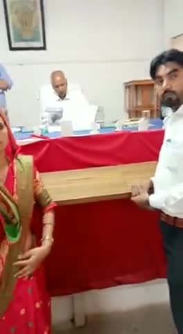 दमोह के जिलापंचायत सदस्य टिकरी बुजुर्ग से श्रीमती भारती योगेंद्र कुशवाहा ने नामांकन पत्र दाखिल किया। #विजयीभव